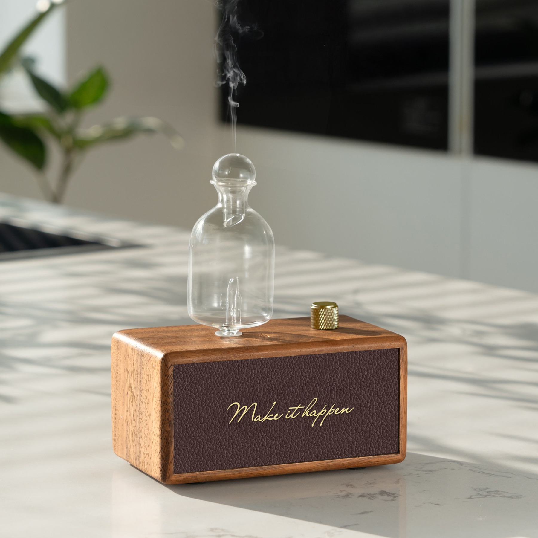 Fruik diffuser on a marble counter